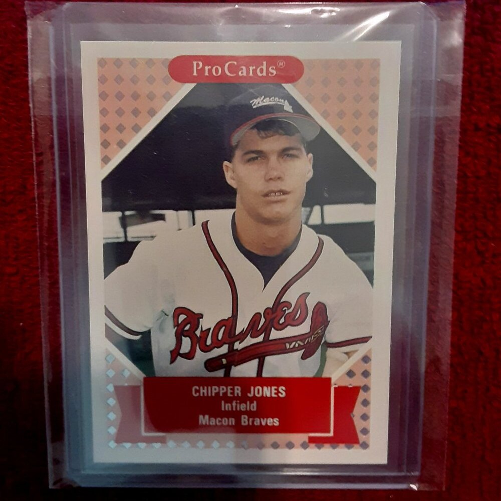 Chipper Jones - 1991 ProCards Tomorrow's Heroes – Card No. 190 – (Baseball Card)